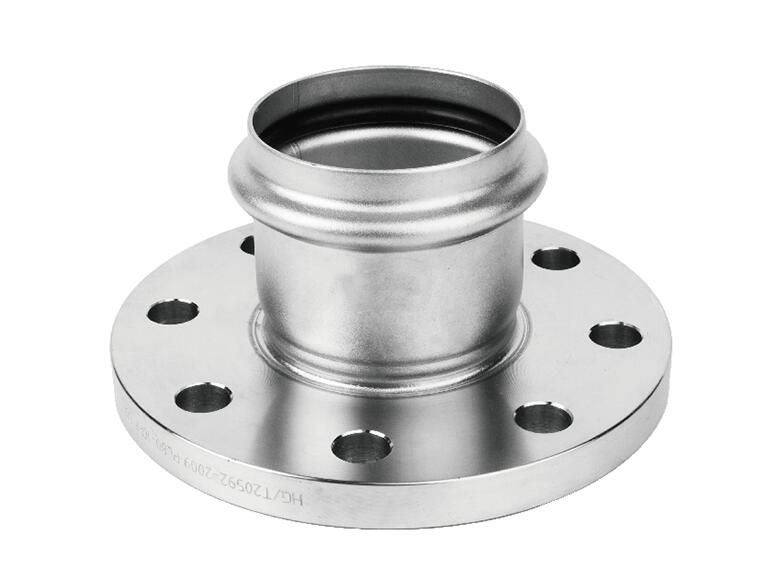 不銹鋼水管卡壓法蘭